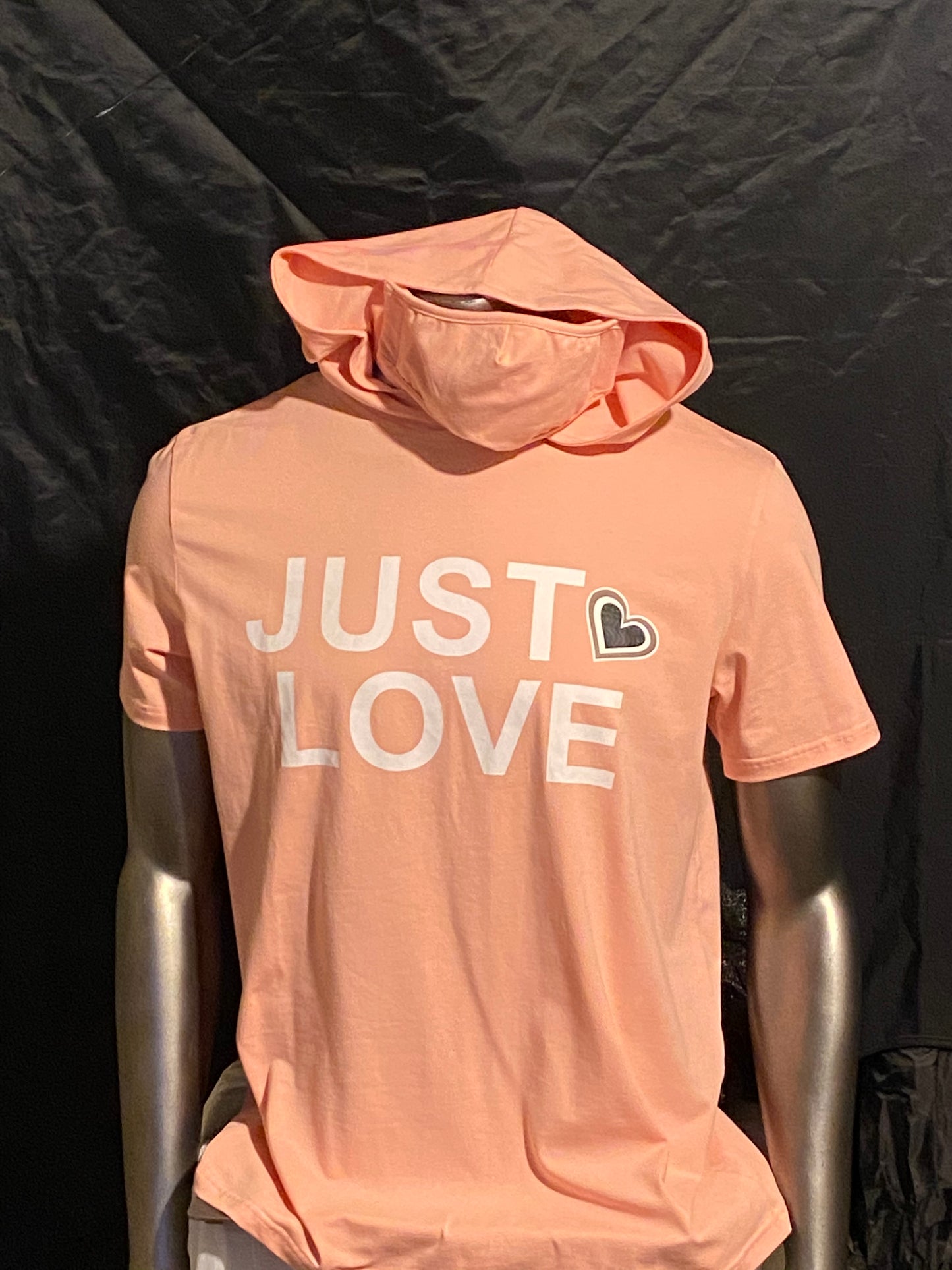 Just love hoodie (Pink)