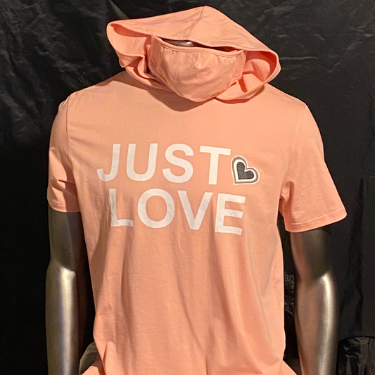 Just love hoodie (Pink)